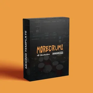 Mixing Template SSD5 "MoreDrum" - Studio One