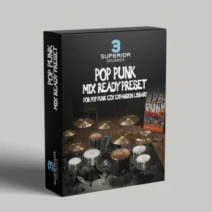 Superior Drummer 3 - Pop Punk Mix Ready Preset