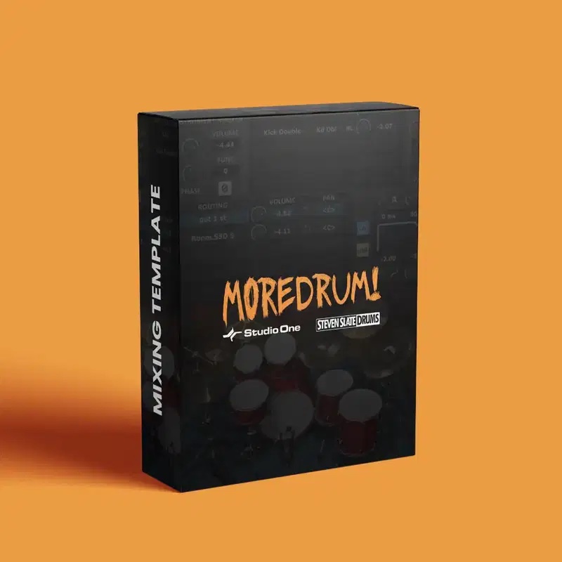 Mixing Template SSD5 "MoreDrum" - Studio One